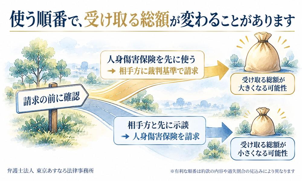 使う順番で、受け取る総額が変わることがあります